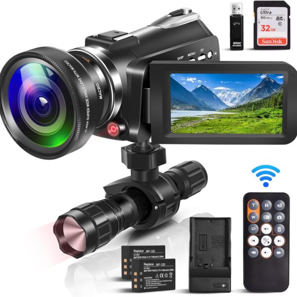 4K Video Camera Camcorder