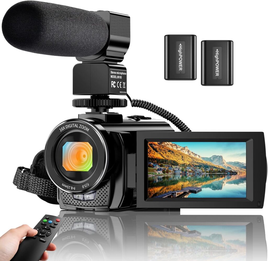 Video Camera YouTube Vlogging Camera