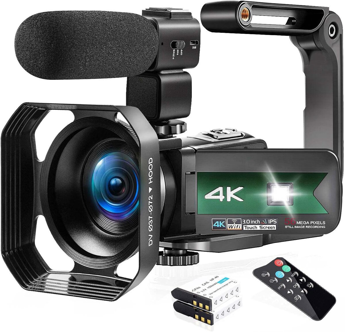 Video Camera, 4K Camcorder