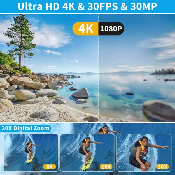 4K Video Camera Camcorder